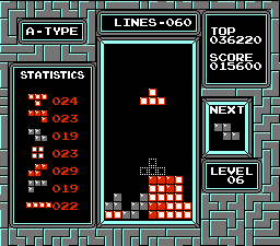 Reverse-Engineering NES Tetris to add Hard Drop